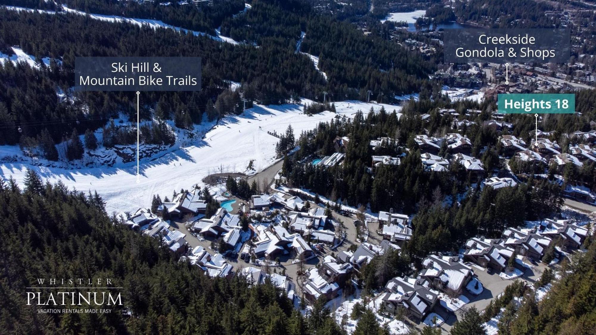 וויסטלר Taluswood The Heights 18 | Mountainside Townhome W/ Ski Access, Hot Tub, Tranquil Views מראה חיצוני תמונה
